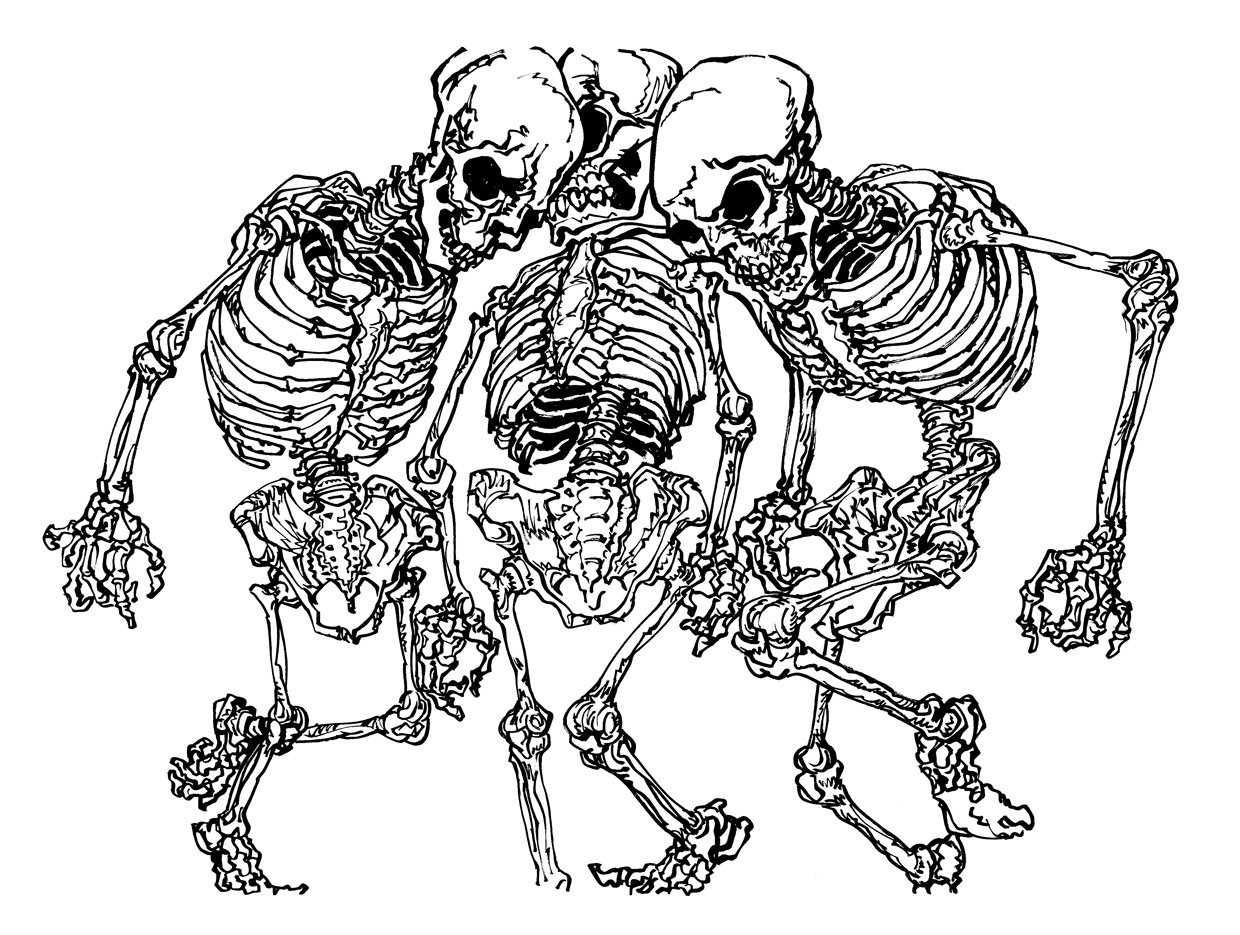 #dancing skeletons