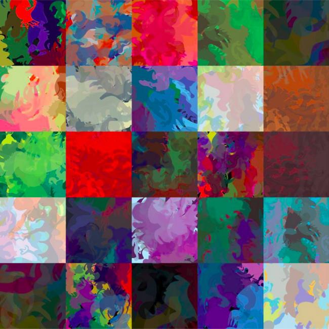 Abstract collage
